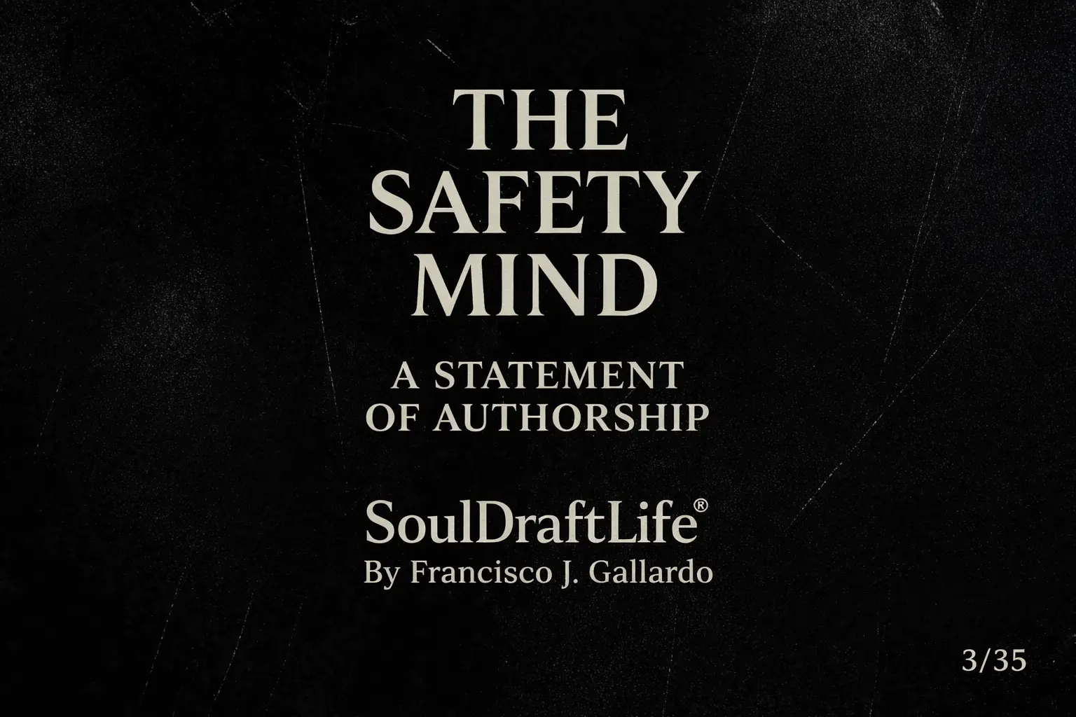 The Safety Mind Disclaimer