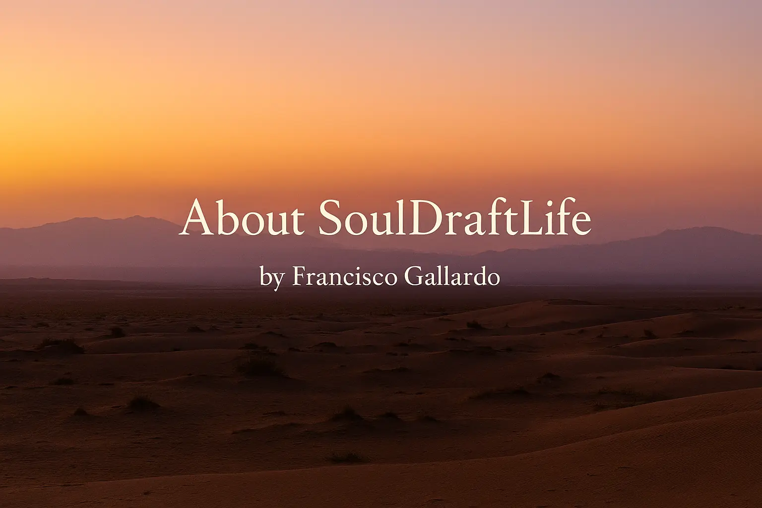 About SoulDraftLife
