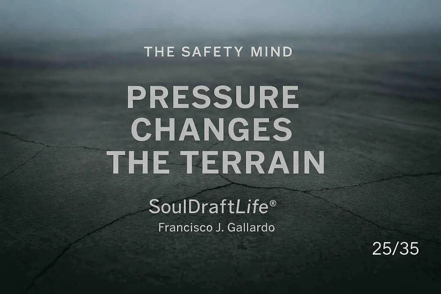 Pressure Changes the Terrain