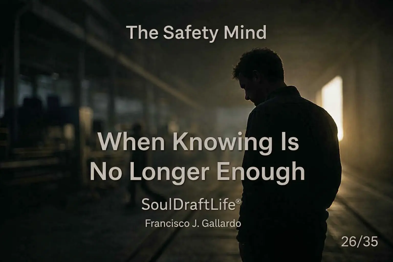 When Knowing Is No Longer Enough